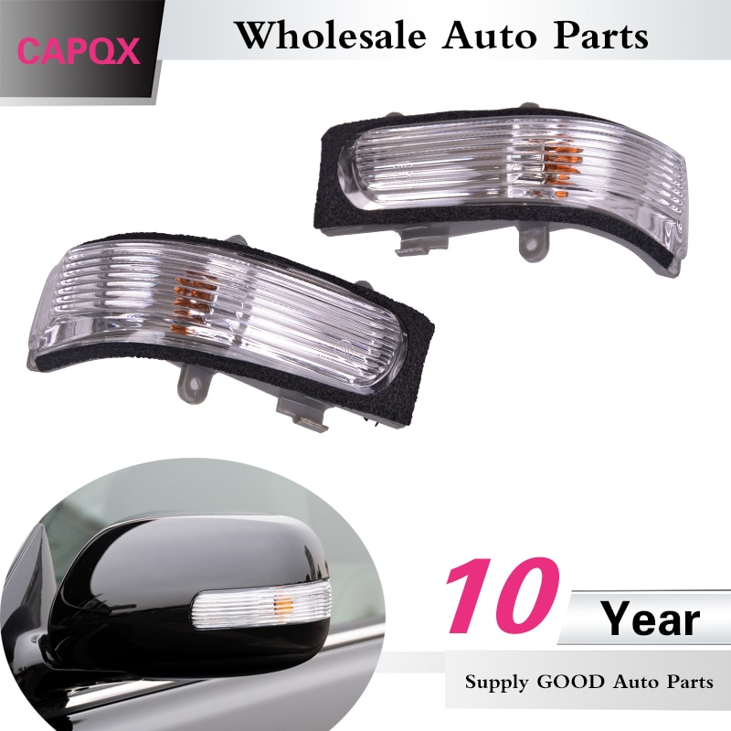 CAPQX 2PCS GOOD Rearview Mirror Turn light Turn ȣ ÷ 81730-06060 CAMRY 2006-2011 VISO 2008 2009 2010 2011 2012